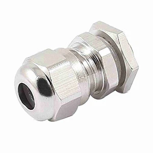 IP68 Waterproof cable Gland Brass M8X1 Cable connector 2-5mm