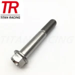 ISO14583 Motorcycle M8X1.25*25 Blue Colored Motor Bolts