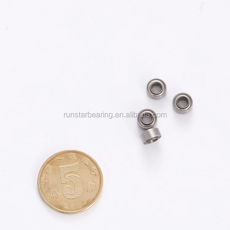 ISO9001:2015 bearing Manufacturer 3.175X6.35X2.779MMX3.571MM R144ZZEE Extended Inner Ring Bearing
