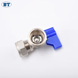 Isolation Valve 1 4 1 2 External Thread Joint Brass Water Heater Right Angle Ball Valve