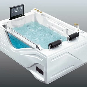 Japanese Ssww  Hydro Bubble Hot 150 Full Hd Luxury Outdoor Spa Acrylic Bath Tub Electronic Corner Massage Design Bathtub