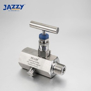 JAZZY 10000PSI instrument stainless steel Well sealing swagelok hexagon  bar stock needle valve