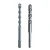 Import Jiangxi Jieda  Factory Direct Wholesale Top Quality SDS Plus Single Flute Two Cutter Hammer Drill Bits from China