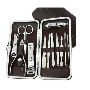 JIAZE Manicure, Pedicure Kit, Nail Clippers, Set of 12