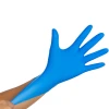 JIXIANG Optimum Thickness Glove En374 Ce Non Latex Pvc 100 Pcs/Box Blue Powder Free Disposable Examination Nitrile Gloves