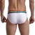 Import JOCKMAIL Rainbow Belt Men&#x27;s Underwear Colorful waistband Breathable cotton briefs Solid color low waist boxer from China