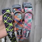 Juice Pet Reflective AirTag Dog Collar Air Tag Dog Collar Heavy Duty with AirTag Holder Case Adjustable Accessories Pet