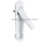 K Shape Sliding Window Handle Square Pop Up Handle for PVC Profile Espagnolette Window Lock