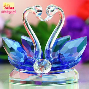K9 High Quality Wedding Gift and Valentine&#039;s Day Gift Crystal Swan