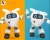 Import kaqi yoyo touch education robot children intelligent remote control toys from China