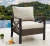 Import KD New style outdoor furniture garden cheap PE rattan single sofa chair set from China