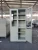Import KD Structure Office Metal Glass 2 Silding Door File Cabinets With 4 stepping Steel Filing Cupboard Cabinet from China