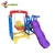 Import Kids amusement park equipment indoor plastic combination baby swing and slide set from China