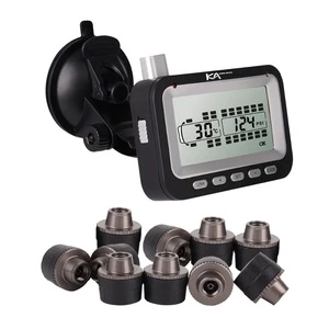 KingAuto Truck Trailer RV TPMS for 4 wheels, Trailers Auto switch  Two-year warranty