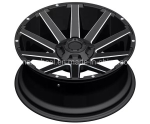 Kipardo New Design 20X9 5X127 6X139.7 Black Milling Deep Concave 4X4 Offroad Alloy Wheels Rims