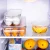 Import Kitchen Plastic Pull Out Storage Box Transparent Drawer Fridge Food Organizer With Handle from China