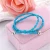 Import Korean Style Women Hair Accessories Flower Hair Rope Beads Charms Rubber Band Headwear from China
