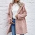 Import ladies hoodie long sleeve Women Artificial Fur Outwear Iceland yarn Fur Jacket fleece faux fur hoodie coat from China