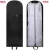 Import Large Bridal Wedding Portable Gown Dress Cover Foldable Hanging Travel Luggage Black Garment Bag with Pockets for Womens from China