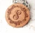 Import laser engraved wood bamboo coaster round from China