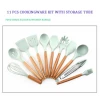Latest colorful kitchen accessories silicone utensils