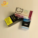 latest Custom holographic cardboard packaging 10ml vial box