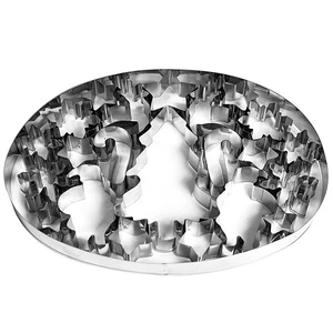 LFGB special unique Christmas Stainless Steel promotion biscuit fondant mold Cookie Cutter