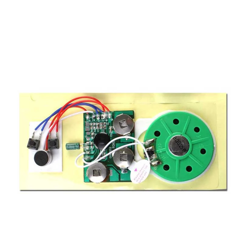 light sensor activated pcb sound module for gift box