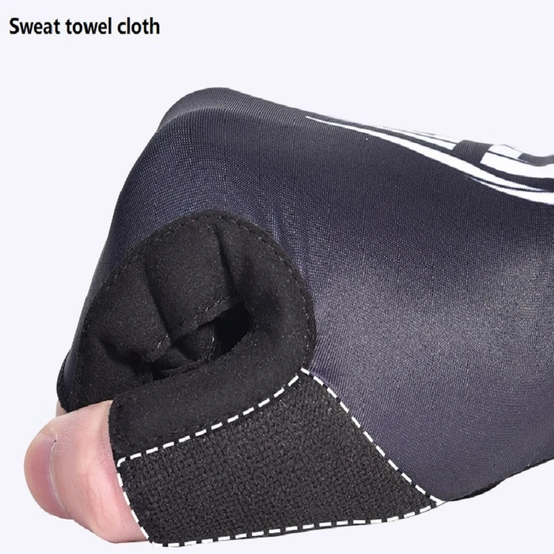 Lightweight Microfiber Anti Slip Silicone Training Weightlifting Gym Sports Gloves