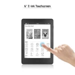 Likebook Air E-reader Ebook Reader with 6 E-Ink Touchscreen Frontlight Wi-Fi Bluetooth Function Android System OS0783