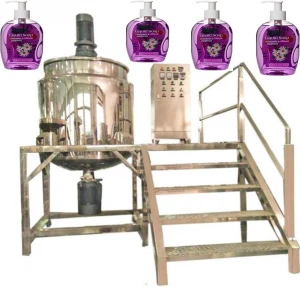 Liquid Soap Production Line/laundry bar soap making machine for sale