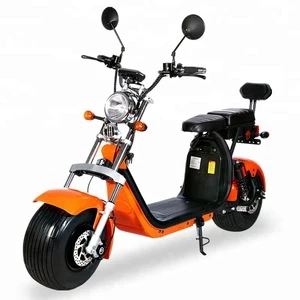 lithium battery citycoco fat tire electric scooter with seat