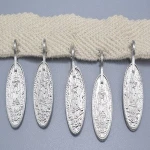 Long scallop Beaded Fringe coin Trim Lamp Shade Accessories Beaded Trim