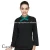 Import Long Sleeve Slim Black Bar Hotel Restaurant Workwear Waitress Uniform for waiters waitress from China