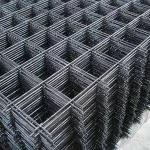Low-cost high-strength steel plate welded steel wire reinforced mesh