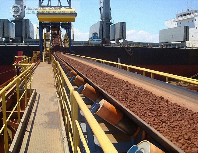 Low Price Belt Conveyors For Iron Ore/Sand/Gravel