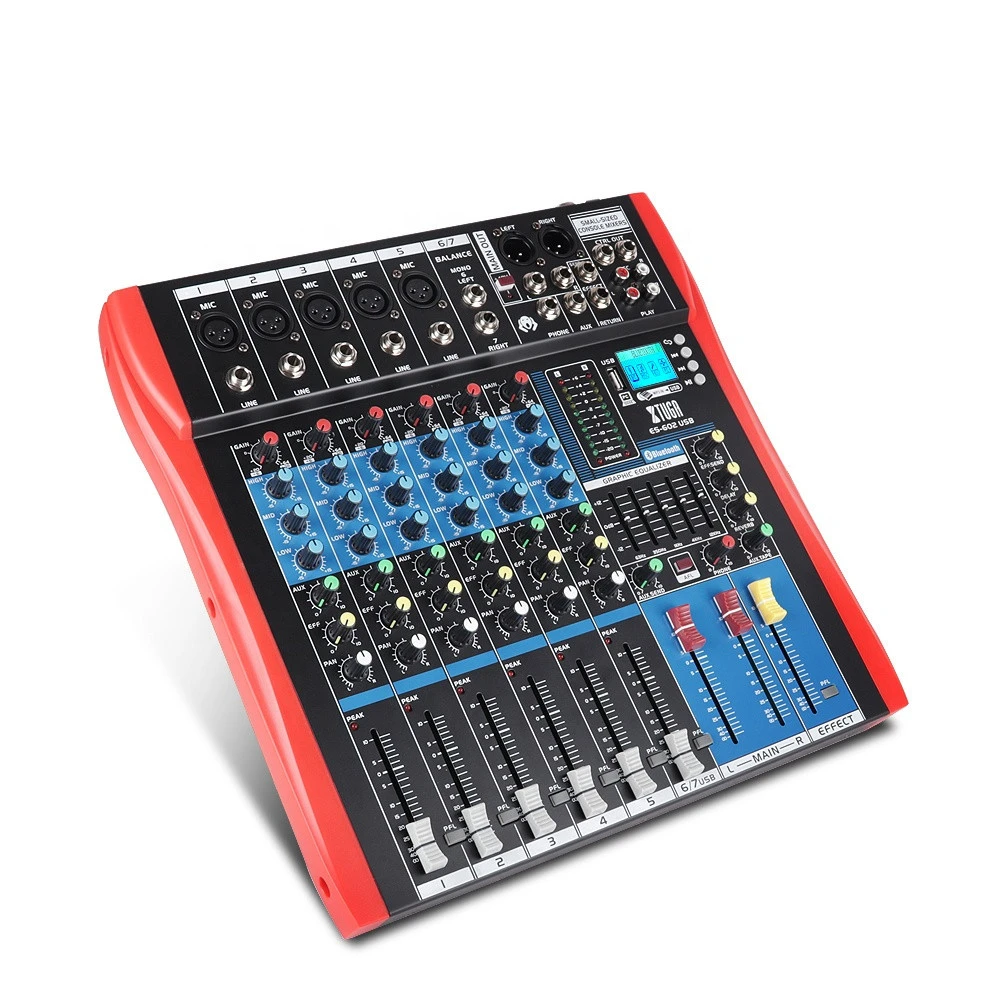 Low Price Digital  Profesional De Audio Mixer Console For Music