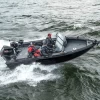 Luxury Best Quality Deep V KINOCEAN Aluminium Bass Fishing Boat With Storage Inside For Sale