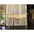 Import luxury console table antique gold from Indonesia