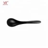 Luxury customized unbreakable restaurant frosted plastic bent spoon
