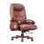 Luxury High Back PU Boss Manager Executive Antique Over Sized Brown Office Faux Reclining Desk Wooden Office Swivel Recliner Genuine Leather Chairs