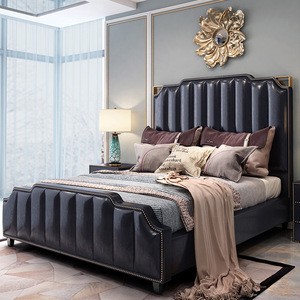 luxury king size italian leather bed with lift up storage bed frame