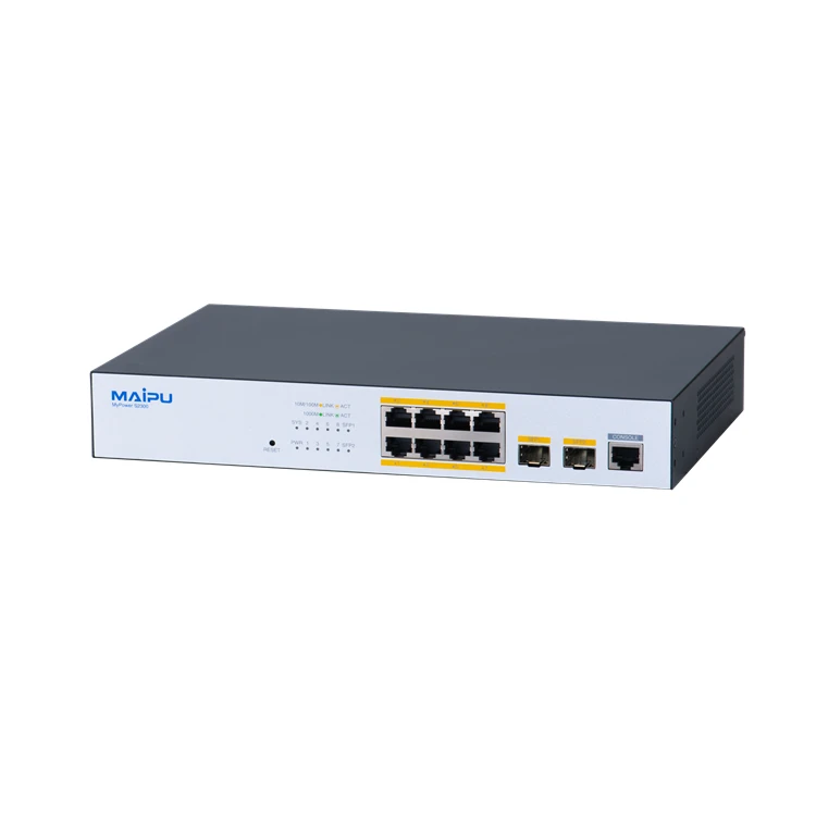 Maipu S2300-10TF-AC 8 Port Gigabit Layer 2 Ethernet Network Switches