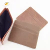 Man Brown Multi Slots Real Leather Card Holder 3 Colors