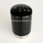 Manual Gear Stick Shifter Adapter Car 5 Speed Plastic Metal Aluminum Gear Shift Knob