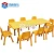 Import Manufacture Adjustable Children Study Tables Plastic School Furniture Kids Table And Chair Set Use Daycare Kindergarten from China