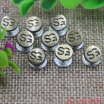 Manufacture Metal Jeans Suitcase Rivet With Embossed Logo