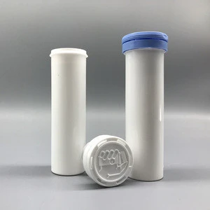 Manufacture Pharmaceutical 60ML 80ML Plastic tablet Tube Effervescent containers Bottle 29*145mm or 29*99mm 29*162mm