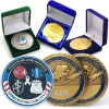 Manufacturer Custom Navy Military Souvenir Gold Silver Copper Bronze Enamel Zinc Alloy 3D Metal Commemorative Challenge Coin
