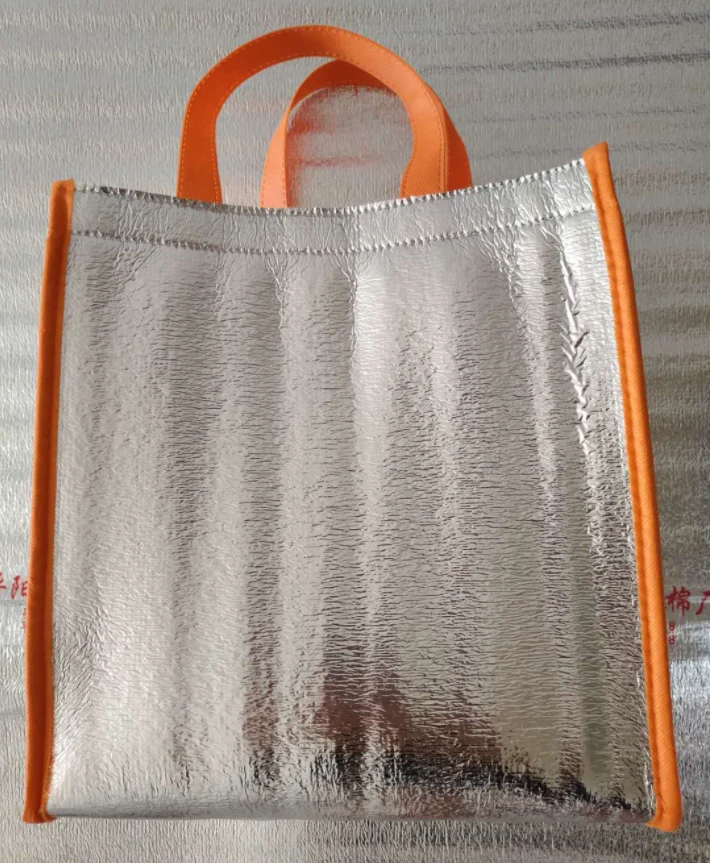 Manufacturer customized  portable disposable  food delivery insulation cooler bags heat preservation bag